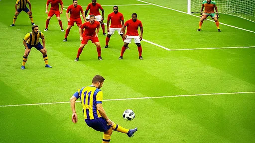 Скриншот 1 — Ultimate Football Champions 3D
