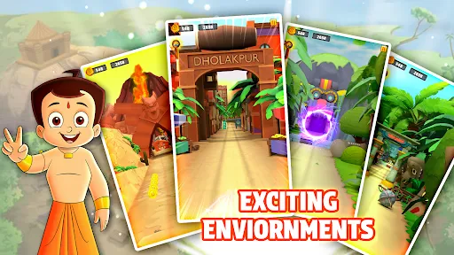 Скриншот 7 — Chhota Bheem: Adventure Run