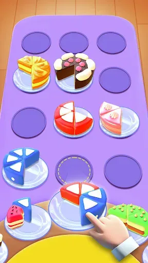 Скриншот 2 — Cake Sort Puzzle 3D