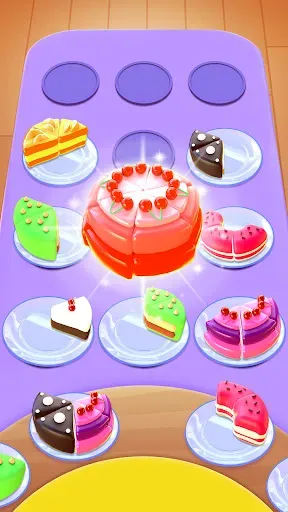 Скриншот 3 — Cake Sort Puzzle 3D