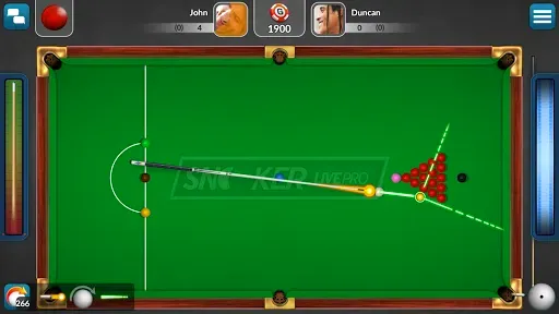Скриншот 1 — Snooker Live Pro