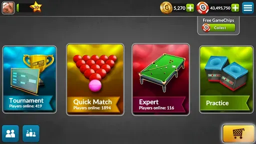 Скриншот 2 — Snooker Live Pro