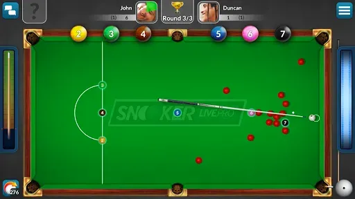 Скриншот 3 — Snooker Live Pro