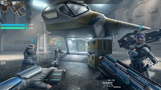 Скриншот 2 — Infinity Ops: Киберпанк Шутер
