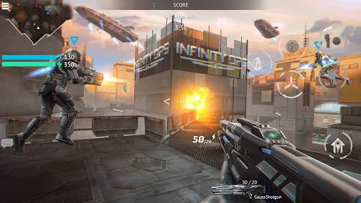 Скриншот 3 — Infinity Ops: Киберпанк Шутер