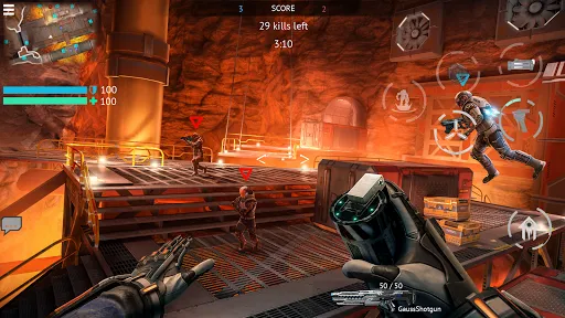 Скриншот 4 — Infinity Ops: Киберпанк Шутер