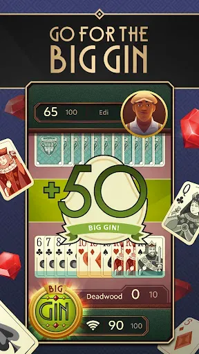 Скриншот 2 — Grand Gin Rummy: Card Game