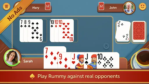 Скриншот 1 — Rummy - Fun & Friends