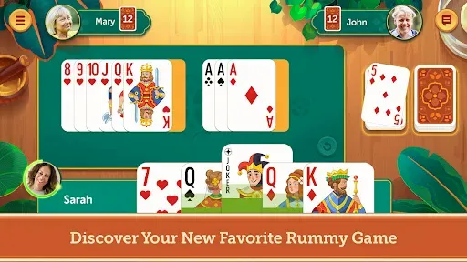 Скриншот 1 — Rummy Relax: Classic Card Game