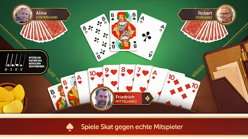 Скриншот 2 — Skat Treff: Werde Skat Meister