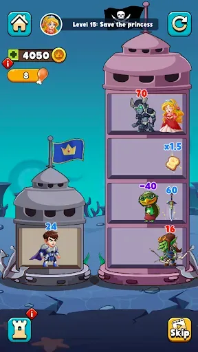 Скриншот 6 — Hero Tower Wars - Merge Puzzle