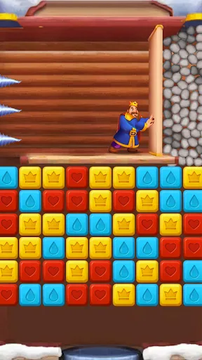 Скриншот 1 — Kingdom Match: Royal Adventure