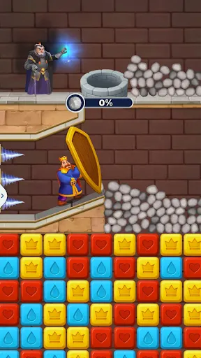 Скриншот 3 — Kingdom Match: Royal Adventure
