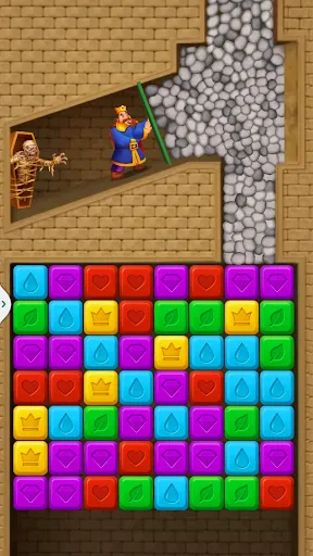 Скриншот 4 — Kingdom Match: Royal Adventure