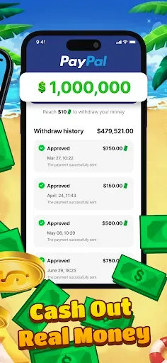 Скриншот 1 — Tropical Crush: Win Cash Prize