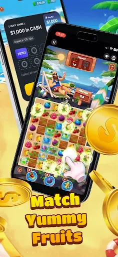 Скриншот 5 — Tropical Crush: Win Cash Prize