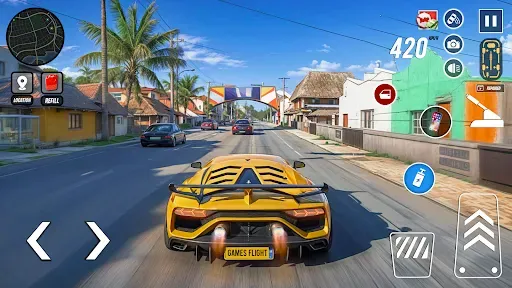 Скриншот 1 — City Car Drifting and Driving