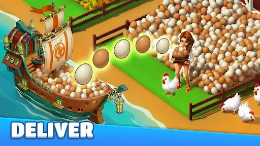 Скриншот 5 — Adventure Bay: Фермерские Игры