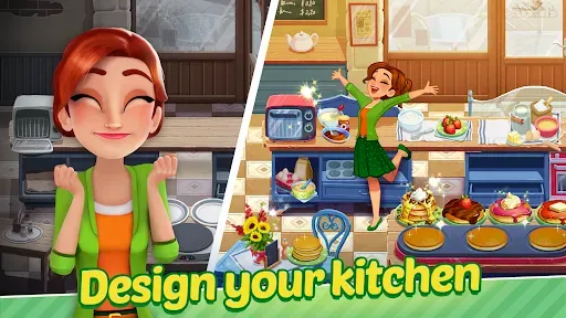 Скриншот 1 — Delicious World - Cooking Game