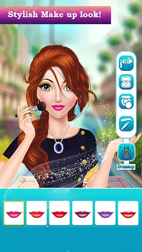 Скриншот 2 — makeup fashion girl game