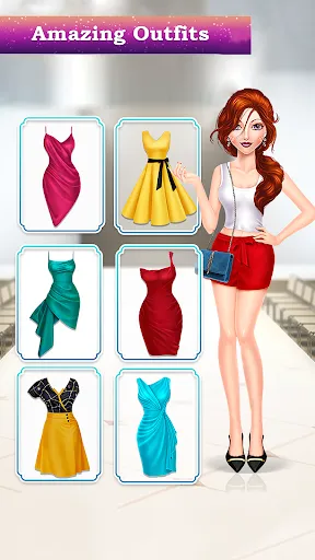 Скриншот 4 — makeup fashion girl game
