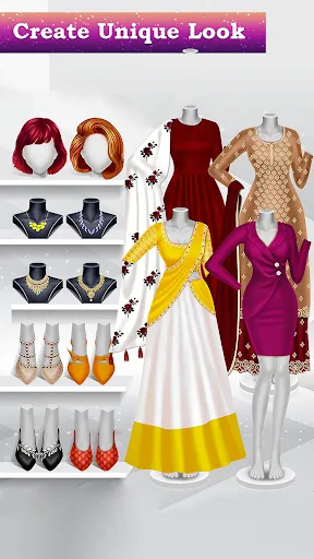 Скриншот 5 — makeup fashion girl game