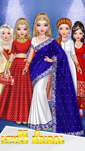 Скриншот 3 — Indian Wedding: DressUp Makeup