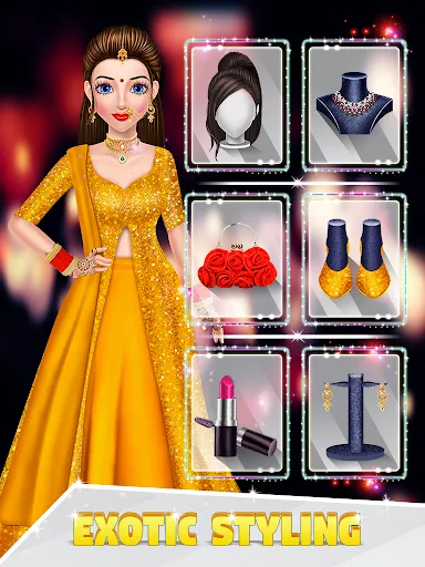 Скриншот 6 — Indian Wedding: DressUp Makeup