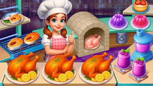 Скриншот 1 — Cooking Express Cooking Games