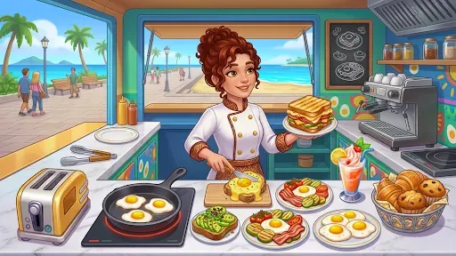 Скриншот 2 — My Cafe Shop : Cooking Games