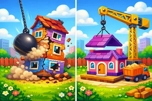 Скриншот 4 — Little Builder : Truck Game