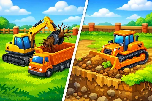 Скриншот 5 — Little Builder : Truck Game