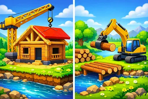 Скриншот 6 — Little Builder : Truck Game