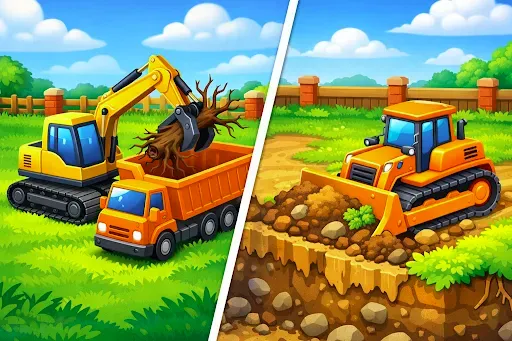 Скриншот 8 — Little Builder : Truck Game