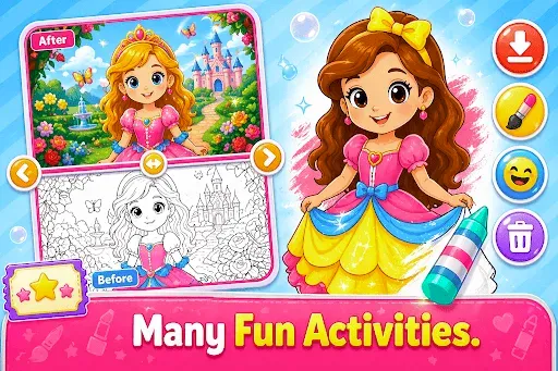 Скриншот 6 — Princess Baby Computer Games