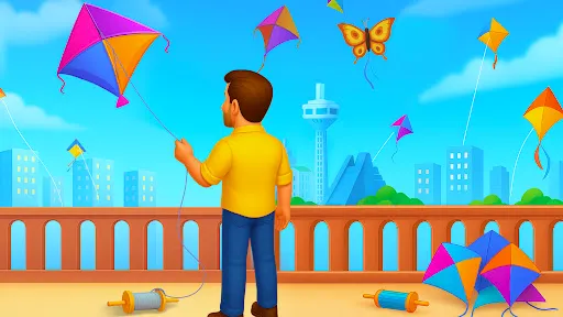 Скриншот 5 — Kite Flying Adventure Game