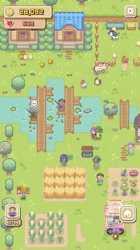 Скриншот 4 — Mini Farmstay : Pixel Farm
