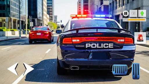 Скриншот 2 — Police Car Escape Cop Chase 3D
