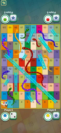 Скриншот 2 — snakes and ladders Jim Game