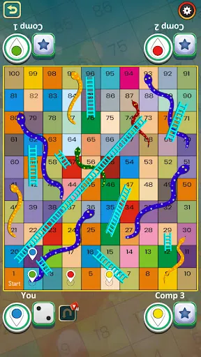 Скриншот 7 — snakes and ladders Jim Game