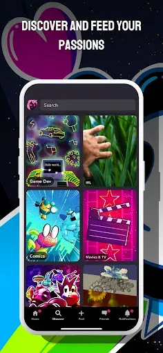 Скриншот 1 — Game Jolt Social