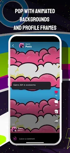 Скриншот 3 — Game Jolt Social