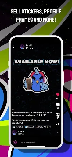 Скриншот 6 — Game Jolt Social