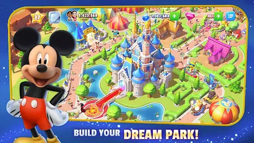 Скриншот 1 — Disney Magic Kingdoms