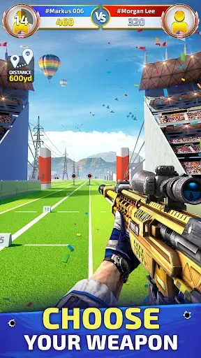Скриншот 1 — Sniper Champions: 3D shooting