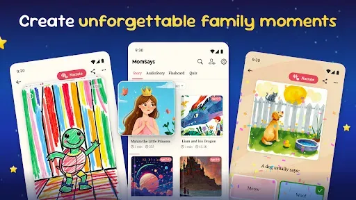 Скриншот 2 — Bedtime Stories: Story Time AI
