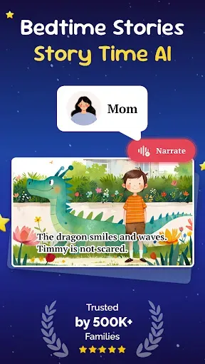 Скриншот 3 — Bedtime Stories: Story Time AI