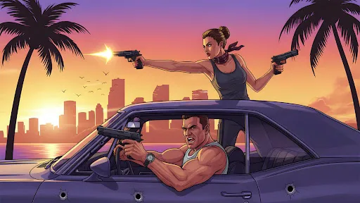 Скриншот 4 — Miami Crime City Wars 3D