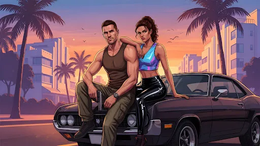 Скриншот 5 — Miami Crime City Wars 3D