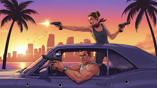 Скриншот 8 — Miami Crime City Wars 3D
